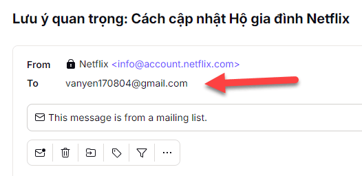 Hướng dẫn cập nhật hộ gia đình Netflix