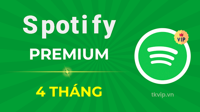 Spotify Premium 4 tháng