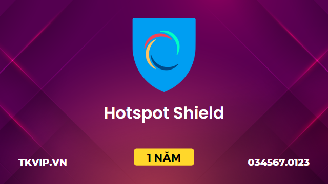 Tài khoản Hotspot Shield VPN chính chủ (1 năm)