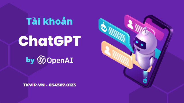 Tài khoản ChatGPT - OpenAI (Có sẵn $5)